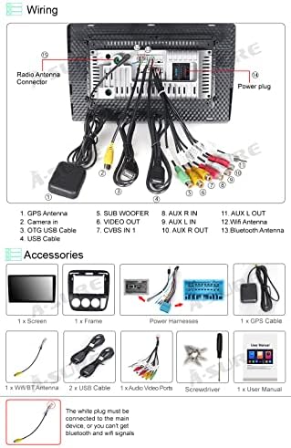 Atualização de rádio estéreo de carro de 9 polegadas para Honda CR-V CRV 1997-2001, unidade de navegação GPS do sistema