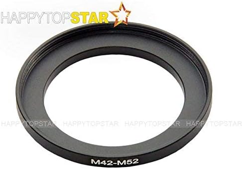 Metal M42 a M52 Male para fêmea de 42 mm a 52mm M42-M52 Adaptador de anel de acoplamento para lentes Filtro