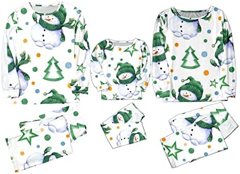 Família Natal PJS Halloween pijamas natal de manga longa árvore de Natal Top calças xadrez de roupas leves de loungewear