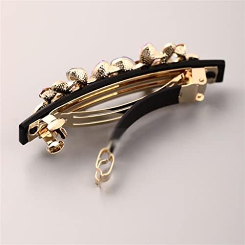 Liuzh Hair Card Clip de cabelo elegante Acessórios de cabelo elegantes clipe horizontal de rabo de cavalo