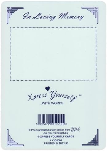 XPress Amear memória de graveside Memorial Card & titular 5.75 x 4 Relations Friends etc - Um amigo muito querido 358016