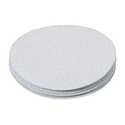 Kozelo 10 PCs Lixando discos de gancho e apoio de loop - [4 polegadas x 1000 grãos] Oxido de alumínio Branco Papéis de areia para