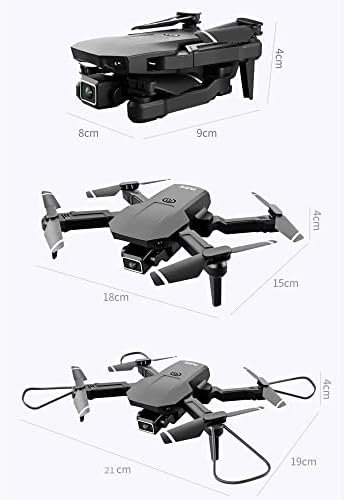 STSEAEACE drone com câmera para crianças, FPV HD 4K Video Drones para adultos iniciantes, quadcopter dobrável RC, movimentos 3D, voo de trajetória, controle de aplicativos, modo sem cabeça, altitude Hold
