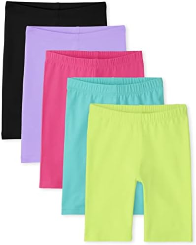 The Children's Place 5 Pack Girls Bike Shorts 5-Pack