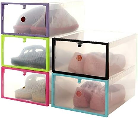 N/A Drawer Transparent Home Flip Cover gaveta Caixa de armazenamento de espessamento de plástico