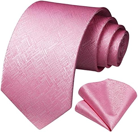 Hishern laços para homens houndstooth galhas lenço de lenço de negócios formal gravata e bolso quadrado