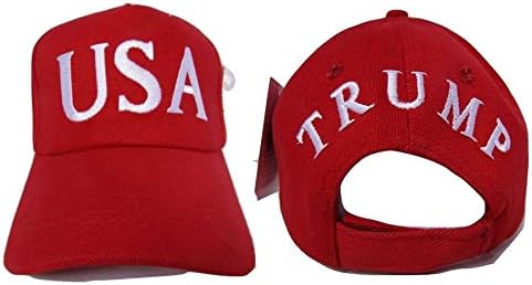 MWS 3x5 3'x5 'Trump Keep America First Red Flag & EUA Trump 45º presidente vermelho chapéu branco ilhós ilhós duplos de