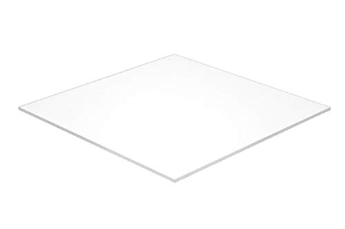 Folha de placa de espuma PVC Falken Design, preto, 8 x 8 x 1/2