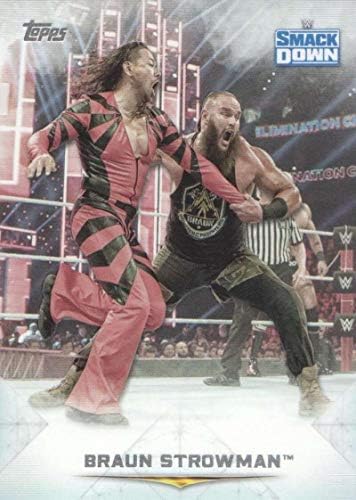 2020 TOPPS WWE Undisputed 29 Braun Strowman Smackdown Wrestling Trading Card