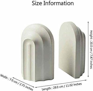 Diário abstrato abstrato geométrico bookends modernos estilo europeu tentativa de escritório estante estante de