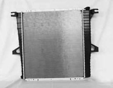Conjunto do radiador rareelétrico compatível com Ford 98-08 Ranger 3.0L 4.0L V6 182 245 CID FO3010151 CU2310 3277 L5Z