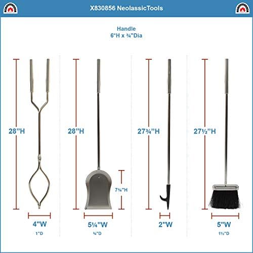 Minuteman International Danish Modern Set Andirons