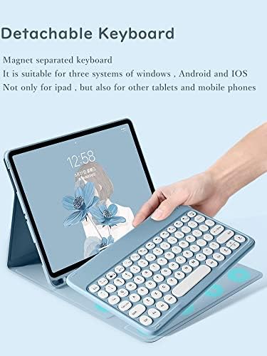Caixa de teclado de Henghui para Galaxy Tab A7 10.4 2020 Modelo