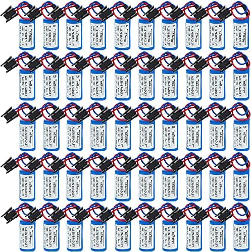 Nookk 3.0v 1800mAh PLC Replacemen Bateria para Allen Bradley 1756-BA1 Bateria de controlador PLC não recarregável