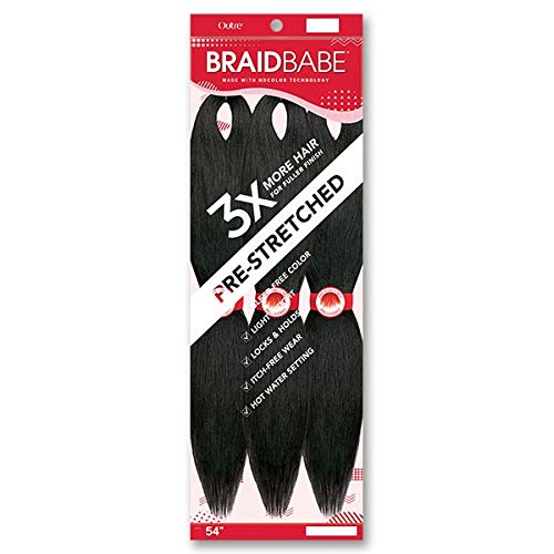 Bata de trança Braiding Hair 3pcs pacote 54