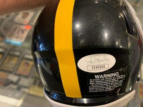 Ryan Shazier Pittsburgh Steelers assinou mini capacete AUTO JSA AUTHentic - Autografado NFL Mini Celmets