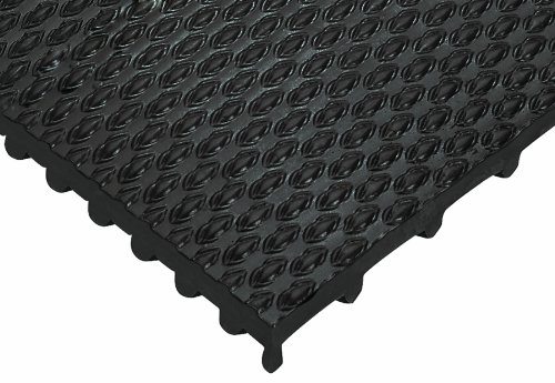 Wearwell PVC 475 Kushionwalk Médio Anti-Fatiga Tapete, com fenda, para áreas úmidas, largura de 2 'x 60' de comprimento x