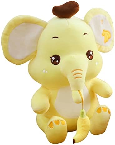Toyvian Plush Baby Elephant Topper Topper Toys de pelúcia de pelúcia para abraçar brinquedos de brinquedo para dormir animais de brinquedo de brinquedo de brinquedo elefante