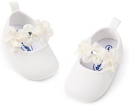 Infantil infantil garotas meninas mary jane sapatos não deslizamentos de borracha solteiro chinelos de balé de vestido princesa sapatos de casamento recém-nascidos