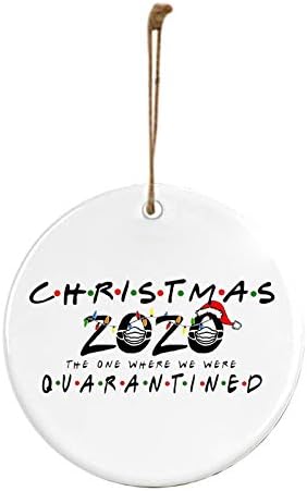 1/5/10/20/30 PC 2020 ORNAMENTO DE CRISEIRO PENENTE PENELENTE DE MADEIRA, Decoração de pendura de árvore de Natal para casa/fora da porta com Papai Noel