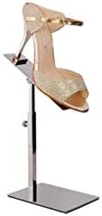 1 PCS Modern espelho de sapato polido Riser Sandal Shoe Shoe Shoe Metal Stand Stand Rack Stand Altura ajustável