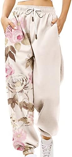 Miashui Summer calça feminina Moda feminina Alta -listagem Pernelas costuradas Padrões Digital Romper Digital Pant