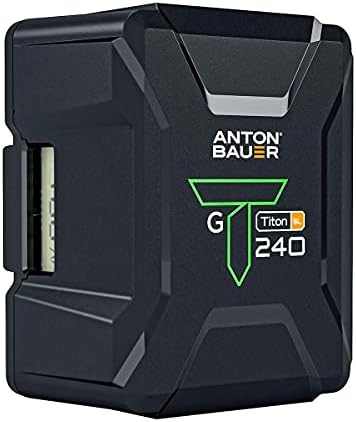 Anton/Bauer Titon 240 Gold Mount, 238wh 14,4V Bateria, plataforma de câmera profissional para baterias, acessório da câmera,
