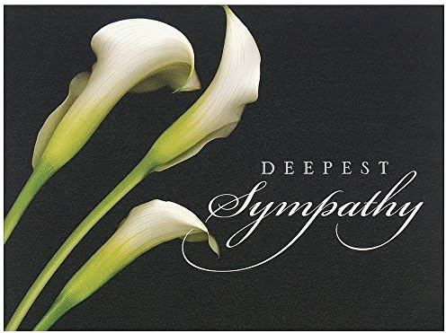 Jam papel em branco simpatia cartões e envelopes correspondentes Conjunto - simpatia calla lilies tema - 25/pack