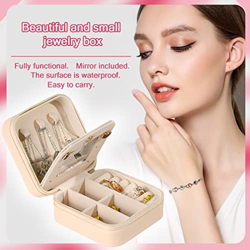 Caixas de joias Ronfin para mulheres, caixa de jóias personalizadas para presentes do dia das mães para meninas, caixa de jóias de