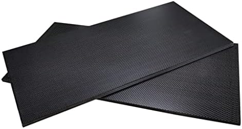 0,5-6mm 125x75 mm 3K liso liso fosco de placa de carbono folhas de placa de carbono de alta dureza material de fibra