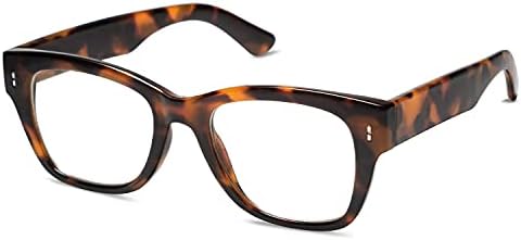 VanLinker Blue Light Blocking Glasses for Men | Os filtros UV reduzem a fadiga ocular | Lamento anti ocular | GUY GRATE GULES VL9121