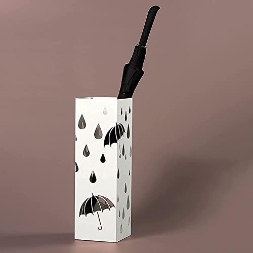 Phonme Umbrella Stand, Stand Umbrella Prawed Iron com Guarda de guarda