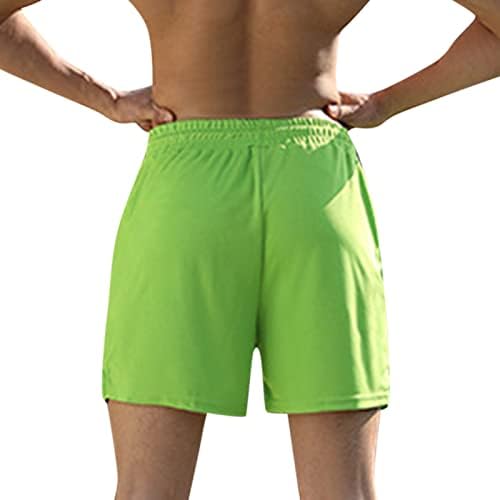 Calça de moletom de fitness sólida shorts colorido casual calça de tendência de verão juvenil masculino que administra calças casuais