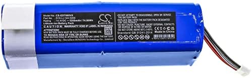 Jiajieshi Bateria de substituição Fit para EcoVACS DBX11-11, DBX11-11/21, DEEBOT N8 PRO +, DEEBOT N8 +, DEEBOT OZMO 920, DEEBOT OZMO