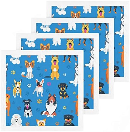 Kigai 2 embalam panos de cães em aquarela - toalhas de rosto macio, toalhas de ginástica, qualidade de hotel e spa, toalhas de ponta