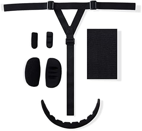 Yuyongshuai Softball Face Mask Defense Pads, Defesa Softball Fielders Mask Liner Pads, inclui: 1 testa, 2 almofadas laterais,