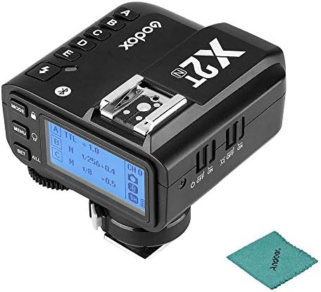 Godox x2t-n i-ttl sem fio gatilho 1/8000s HSS 2.4g transmissor de gatilho sem fio para câmera Nikon DSLR para GODOX V1 TT350N AD200