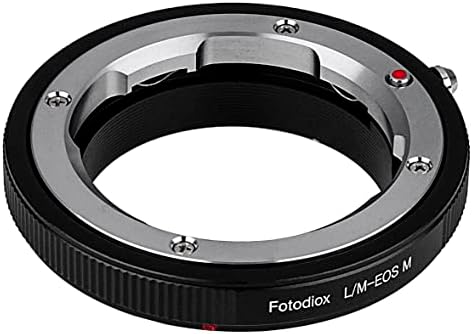 Adaptador de montagem da lente fotodiox - Fuji Fujica X -Mount 35mm SLR Lente para Canon Eos m Corpos de câmera; se encaixa na câmera EOS M, M2 Digital Mirrorless