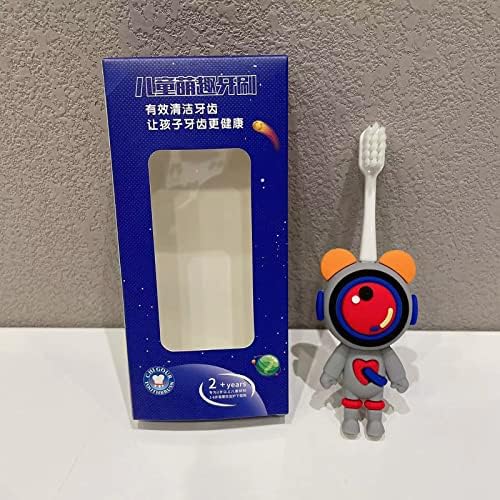 Removedor de placa para dentes Crianças Novos escovas de escova de dentes de dentes de crianças desenho animado Astronauta Espaço