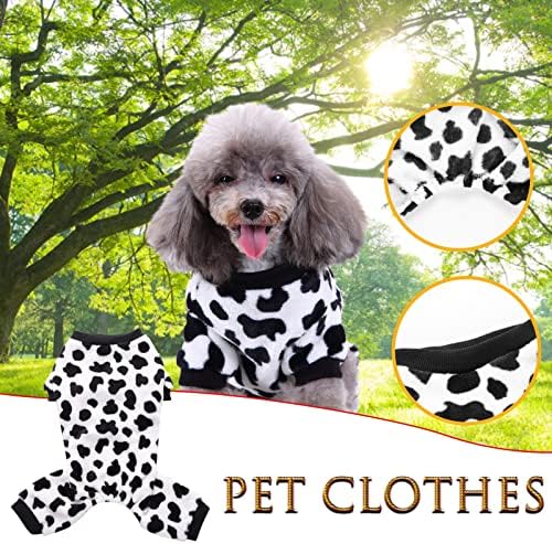 Roupas de estimação de animais de estimação de engrenagem de cão de inverno Pijama de pm pijamas de pet suéter de capa