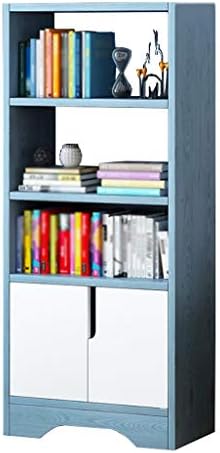 Simplicidade Cabinet Bookshelf Revista Rack Divide Stratification Storage Rack Office Home Room de estar 43x20x100cm chengyi
