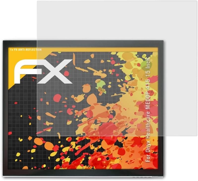 Protetor de tela AtFolix compatível com Onyx HealthCare MedDP-415 Filme de proteção de tela de 15 polegadas, filme de protetor de fx FX anti-reflexivo e que absorve choque
