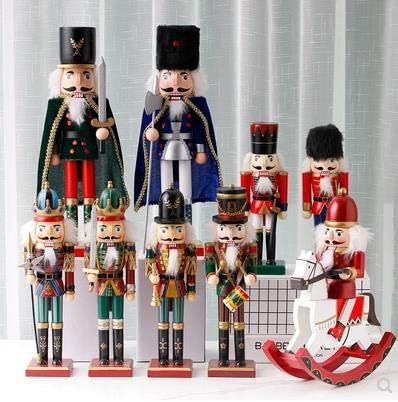Zamtac Creative British British Nutcracker Puppet Soldier Crafts Decoration, Creative Family Christmas Decoration