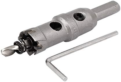 Novo corte Lon0167 de 19mm apresentado DIA 10mm Drill Drill confiável Efurição do orifício Hole serra Ferramenta de perfuração Twist Drill
