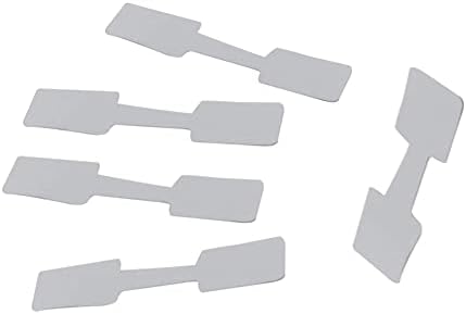 Etiqueta de tag | 100pcs preços em branco preços tags de colar jóias rótulos de jóias de papel adesivos de papel quadrate