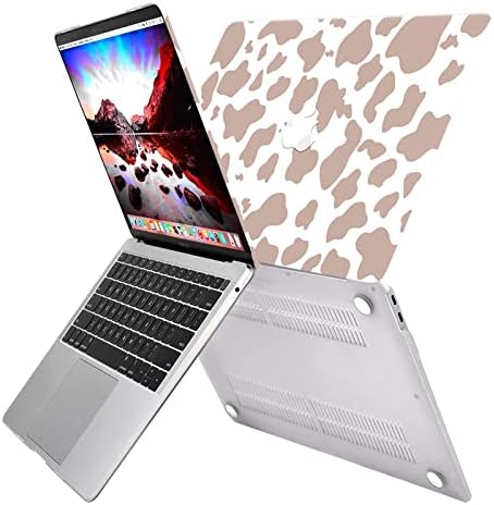 Gabraden Compatível com o caso MacBook Pro 13 polegadas, 2020 2019 2018 2017 com Touch ID e 2 Protetores de teclado de embalagem,