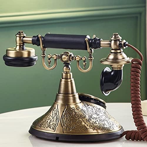 Enfeites telefônicos TAISK, telefone fixo lineado com fio fixo, decoração de telefone, para decoração de janela de barra de café em casa