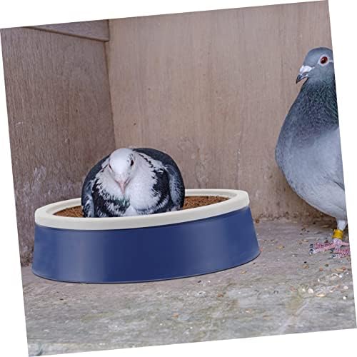 Secfou 2 sets Pigeon ninho ovo ninho de ninho de periquito gaiolas de pássaros para papagaios acessórios de hamster