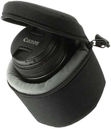 Caixa da câmera resistente à água negra Navitech compatível com a Nikon Nikkor Z 50mm f/1,8 s