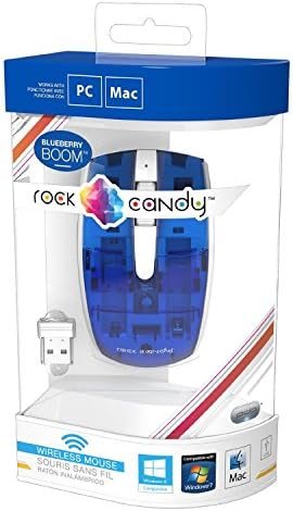 PDP Rock Candy Wireless Mouse - Blueberry Boom
